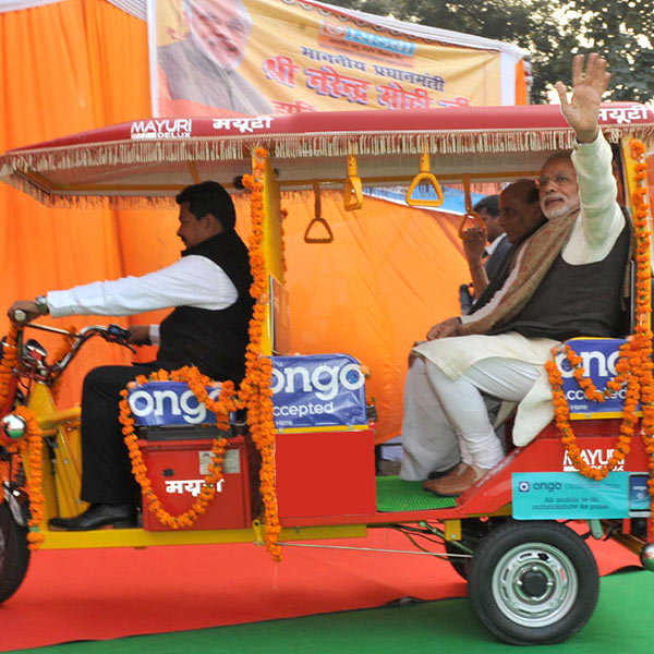 Mayuri E-Rickshaw Showroom