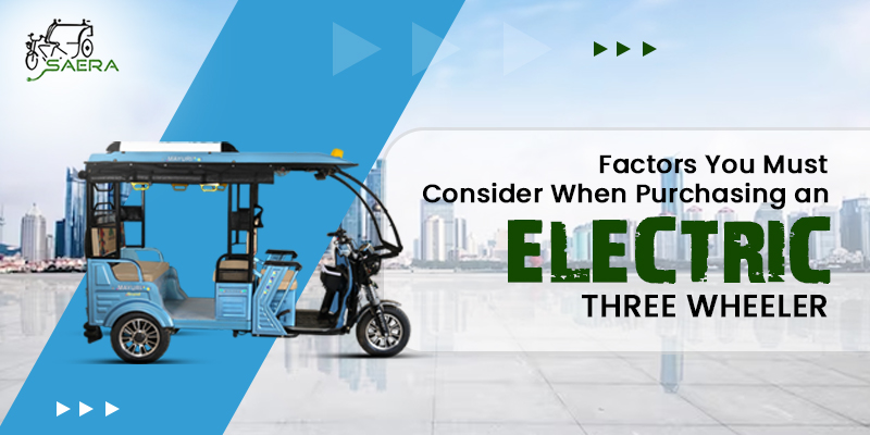 electric 3 wheeler manufacturers