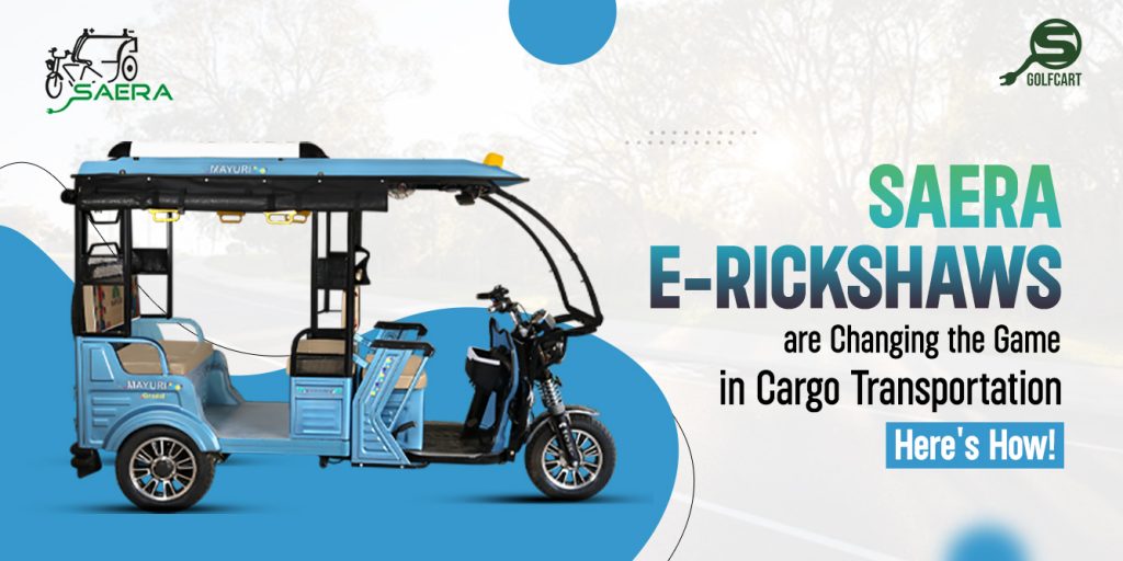 battery-operated cargo 3-wheeler